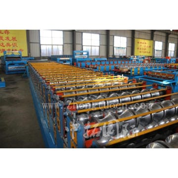 Steel Structure Double Layer Roof Panel Making Machine