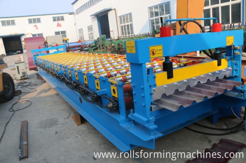 trapezoid roofing metal roof panel machine