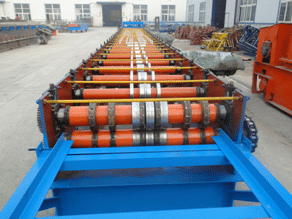 floor deck roll forming machine cutting system floor deck forming machine