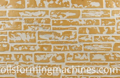 embossing product sheet